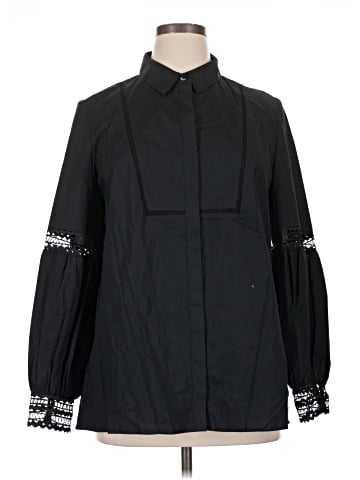 Pearl By Lela Rose Long Sleeve Blouse (view 1)