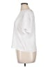 Uniqlo 100% Polyester White Short Sleeve Top Size XL - photo 5