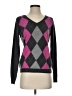 IZOD 100% Cotton Argyle Gray Pullover Sweater Size S - photo 1