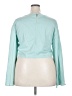 Unbranded 100% Polyester Teal Long Sleeve Top Size XXL - photo 2