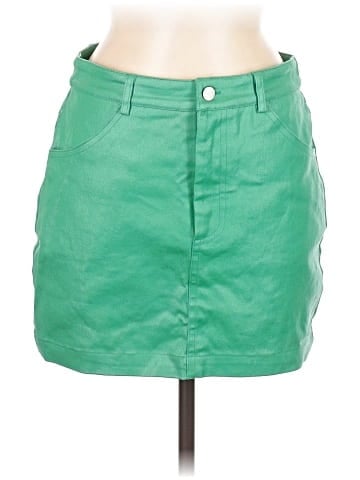 Grey Lab Los Angeles Faux Leather Skirt (view 1)