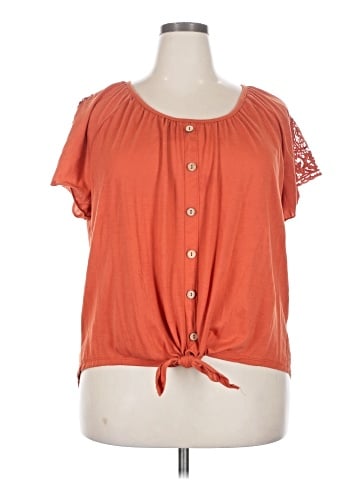 New York Laundry Short Sleeve Top (view 1)