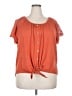 New York Laundry Orange Short Sleeve Top Size 2X - photo 1