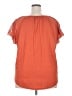 New York Laundry Orange Short Sleeve Top Size 2X - photo 2