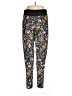 Unbranded Floral Black Active Pants Size XL (estimated) - photo 1