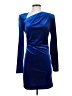 Zara Blue Cocktail Dress Size S - photo 1