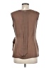 Escada Sport 100% Cupro Brown Sleeveless Blouse Size EU 38 / US 8 - photo 2