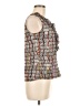 Worthington 100% Polyester Gray Sleeveless Blouse Size M - photo 4