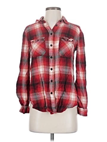 BDG Long Sleeve Button-Down Shirt (view 1)