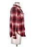 BDG 100% Rayon Plaid Red Long Sleeve Button-Down Shirt Size XS - photo 4