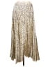 ASOS 100% Polyester Animal Print Gold Casual Skirt Size 10 - photo 1