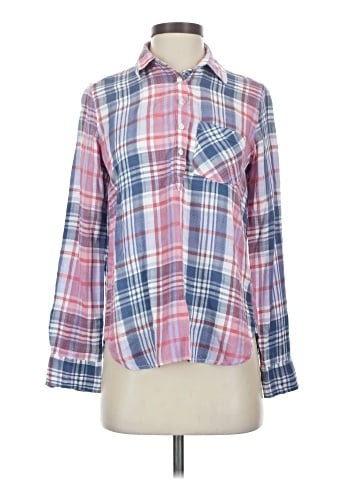 Aeropostale Long Sleeve Button-Down Shirt (view 1)