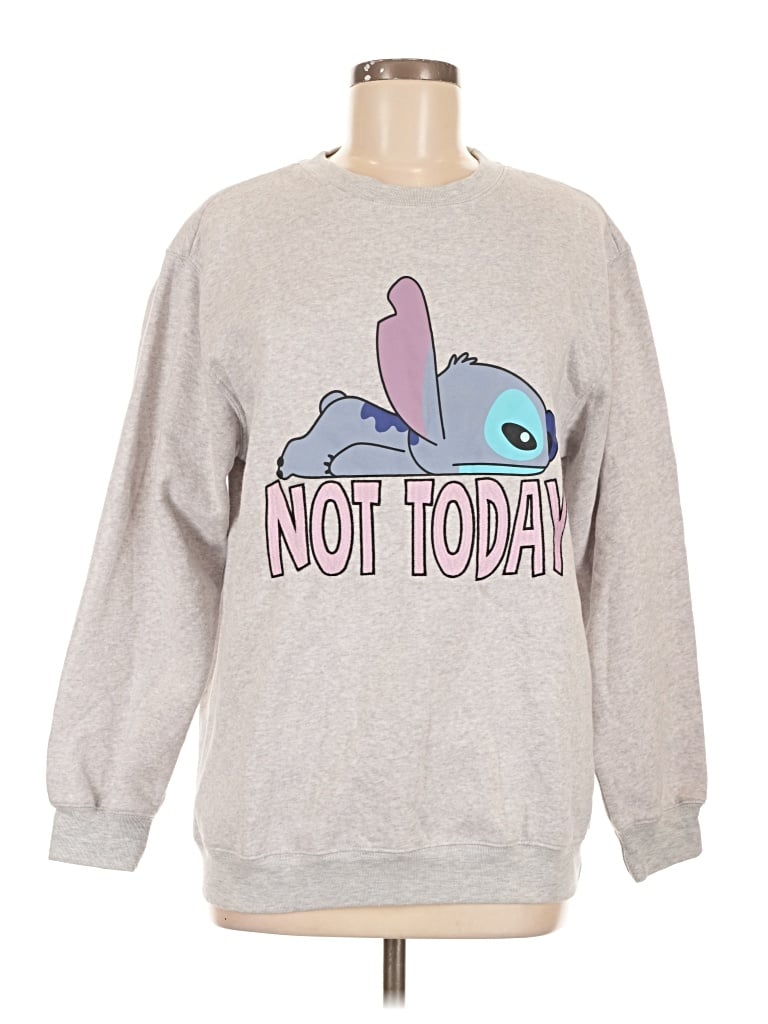 Pre-owned Disney Sweatshirt In Gray