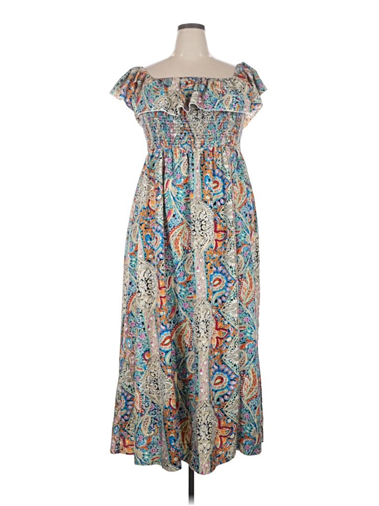 Pre-owned Unbranded Casual Dress In Blue