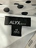 Alyx 100% Polyester Polka Dots Black Cocktail Dress Size 14 - photo 7