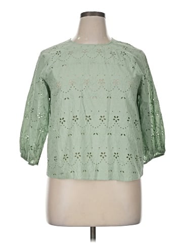 Zara 3/4 Sleeve Blouse (view 1)