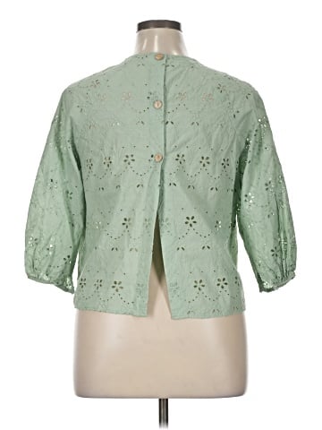 Zara 3/4 Sleeve Blouse (view 2)