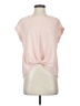 Pink Rose Pink Short Sleeve Top Size S - photo 1