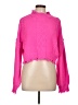 Assorted Brands 100% Acrylic Pink Turtleneck Sweater Size L - photo 1
