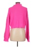 Assorted Brands 100% Acrylic Pink Turtleneck Sweater Size L - photo 2