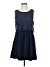 Dina Be 100% Polyester Blue Cocktail Dress Size S - photo 1