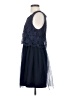 Dina Be 100% Polyester Blue Cocktail Dress Size S - photo 5