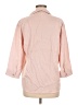 Insight Pink 3/4 Sleeve Button-Down Shirt Size M - photo 2