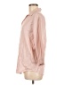 Insight Pink 3/4 Sleeve Button-Down Shirt Size M - photo 5
