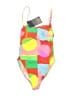 Cache Coeur Graphic Pink One Piece Swimsuit Size S - photo 1
