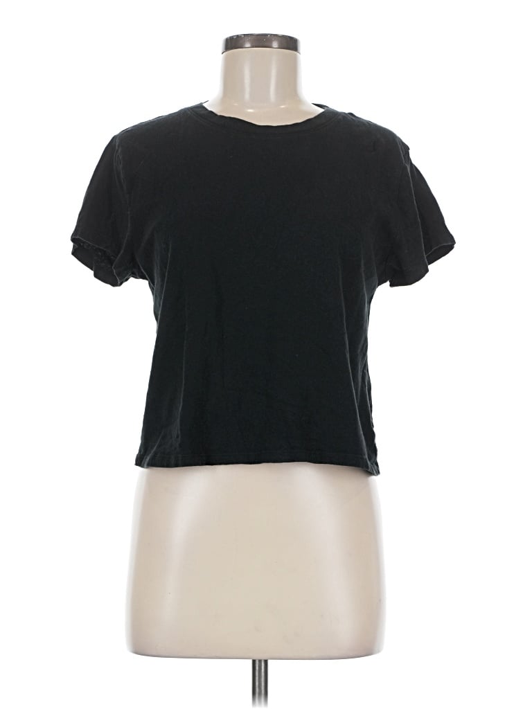 Pre-owned Wild Fable Short Sleeve T-shirt In Black