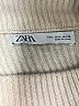 Zara Stripes Ivory Turtleneck Sweater Size L - photo 7