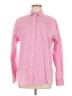 J. McLaughlin 100% Cotton Pink Long Sleeve Button-Down Shirt Size M - photo 1
