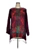 Soft Surroundings 100% Rayon Print Burgundy Pullover Sweater Size XL - photo 1