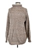 Shein Tweed Tan Turtleneck Sweater Size 8 - 10 - photo 1