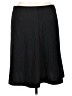 Courtenay Solid Black Casual Skirt Size 16 - photo 2