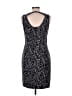 H&M Graphic Black Cocktail Dress Size 12 - photo 2