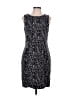 H&M Graphic Black Cocktail Dress Size 12 - photo 1