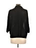 NY&C Black 3/4 Sleeve Blouse Size M - photo 2