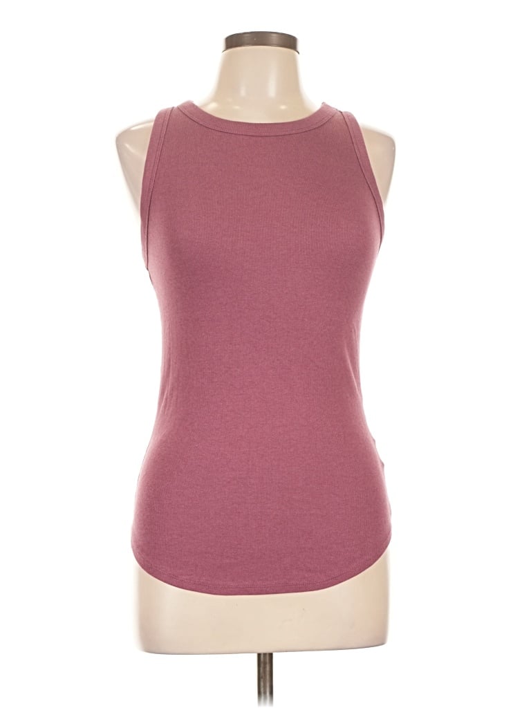 Pre-owned A New Day Sleeveless T-shirt In Burgundy