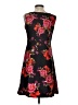 Unbranded Floral Black Casual Dress Size S - photo 2