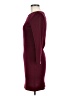 Sandro Solid Burgundy Cocktail Dress Size Med (2) - photo 5