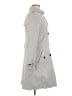 Gap 100% Cotton Gray Trenchcoat Size M - photo 4