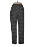 Joe Fresh 100% Polyester Print Gray Casual Pants Size 10 - photo 2