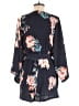 Unbranded Floral Blue Purple Romper Size L - photo 2