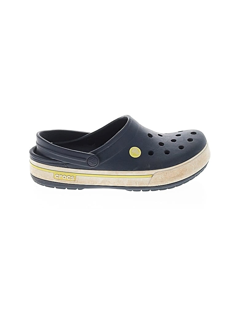 Pre-owned Crocs Mule/clog In Blue