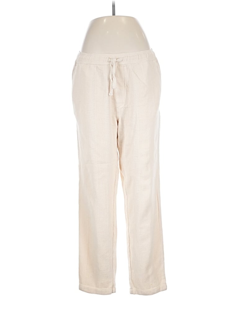 Pre-owned Zara Casual Pants In White