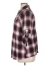 Indigo Rose Plaid Burgundy 3/4 Sleeve Blouse Size 1X - photo 5