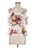 April 100% Polyester White Sleeveless Blouse Size M - photo 1