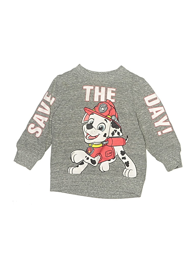 Pre-owned Paw Patrol Kids' Pullover Sweater In Gray