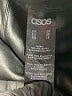 ASOS 100% Polyester Black Faux Leather Skirt Size 16 - photo 5